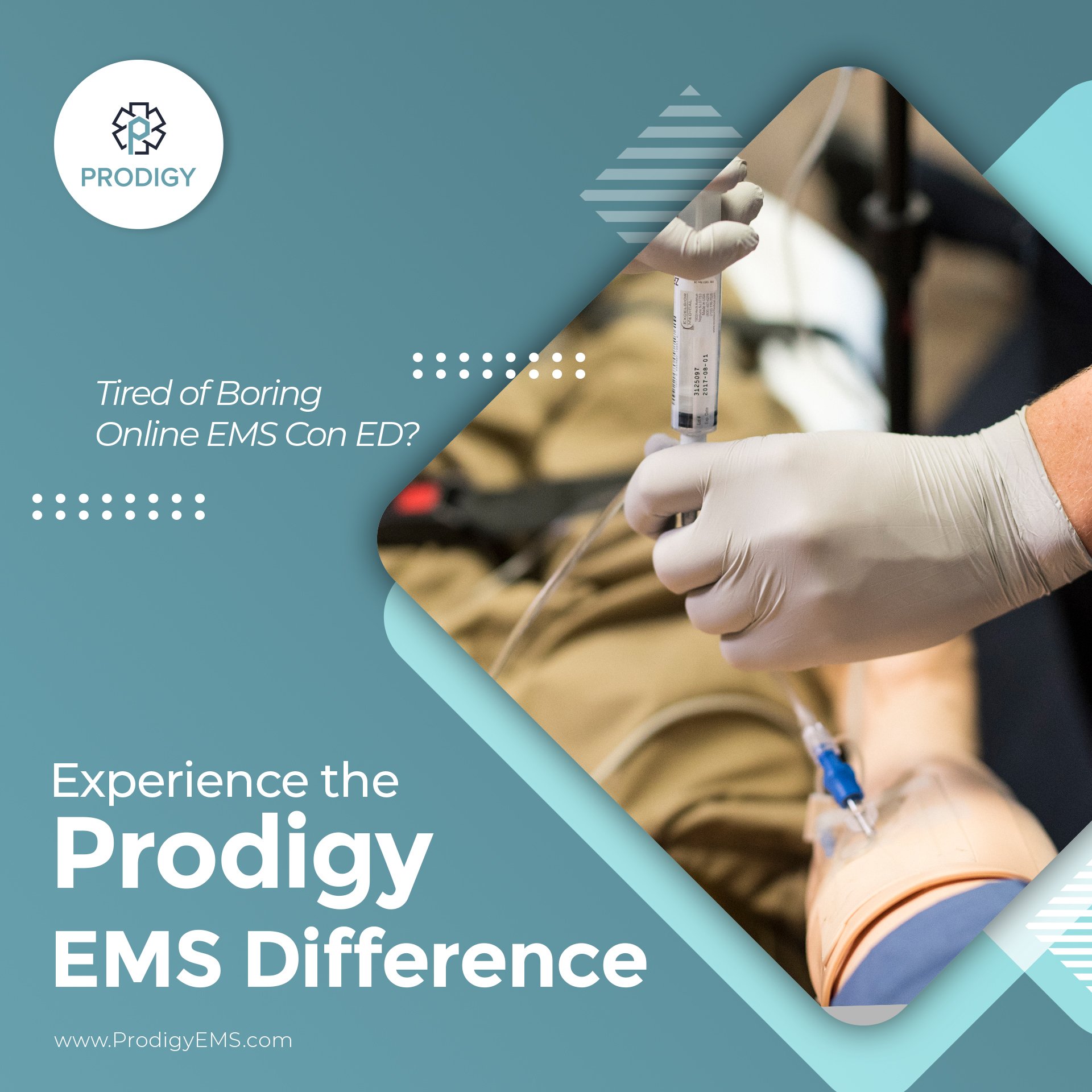 Experience the Prodigy EMS Difference IV